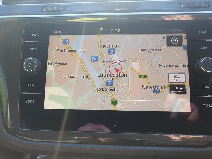 2018 Volkswagen Tiguan 132TSI Comfortline 5N MY18 Four Wheel Drive Ruby Red