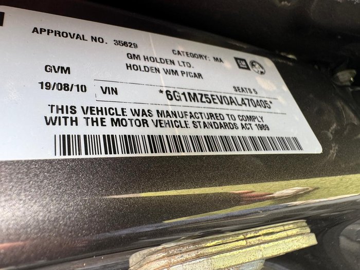 2010 Holden Caprice