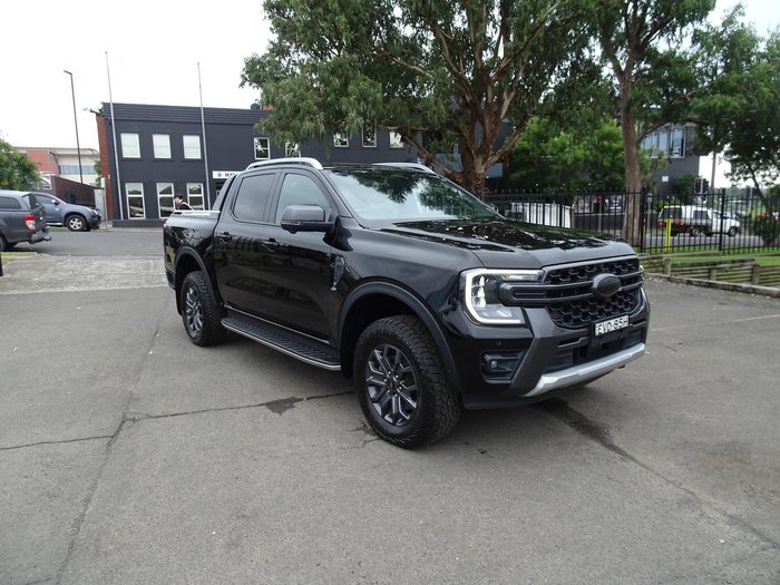 2022 Ford Ranger Wildtrak MY22 4X4 Dual Range Shadow Black