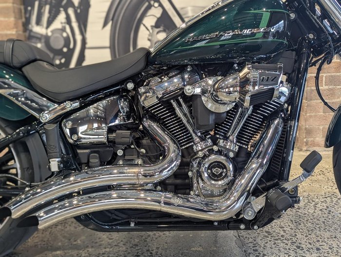 2024 Harley-Davidson Breakout 117 (FXBR) Softail Green