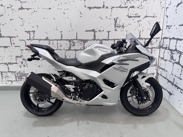 2025 Kawasaki Ninja 500 (EX500G) Ninja White