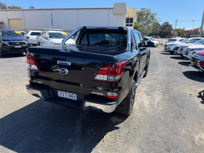2018 MAZDA BT-50 GT (4x4) MY18 BLACK