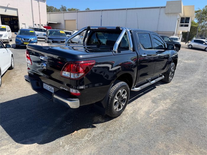 2018 MAZDA BT-50 GT (4x4) MY18 BLACK