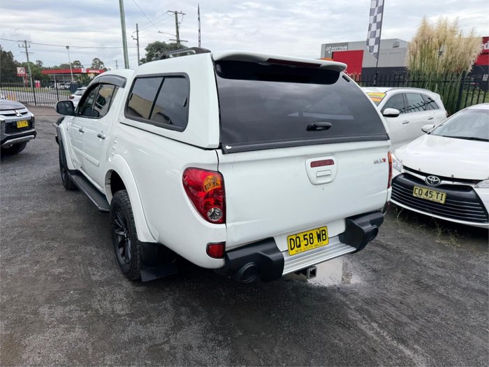 2014 MITSUBISHI TRITON GLX-R (4x4) MN MY15 WHITE