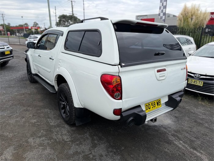 2014 MITSUBISHI TRITON GLX-R (4x4) MN MY15 WHITE