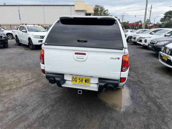 2014 MITSUBISHI TRITON GLX-R (4x4) MN MY15 WHITE