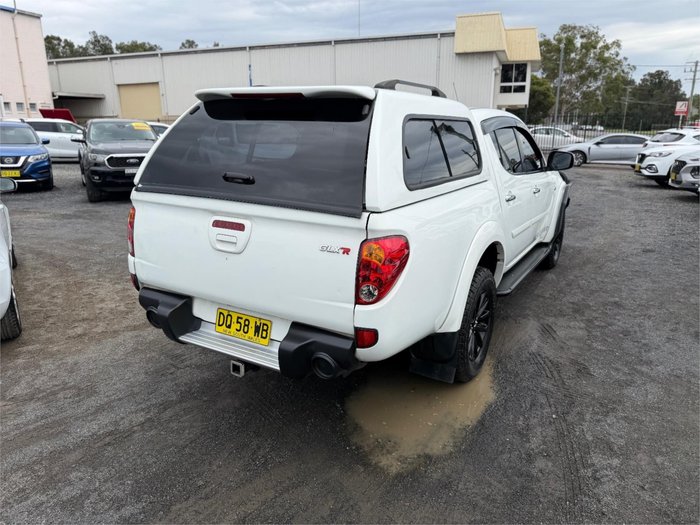 2014 MITSUBISHI TRITON GLX-R (4x4) MN MY15 WHITE