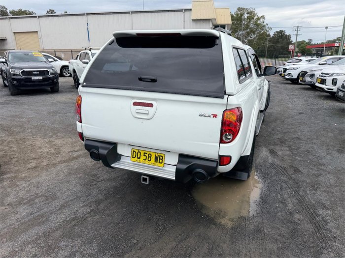 2014 MITSUBISHI TRITON GLX-R (4x4) MN MY15 WHITE
