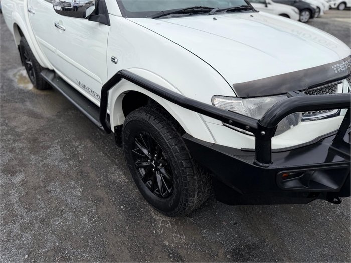 2014 MITSUBISHI TRITON GLX-R (4x4) MN MY15 WHITE