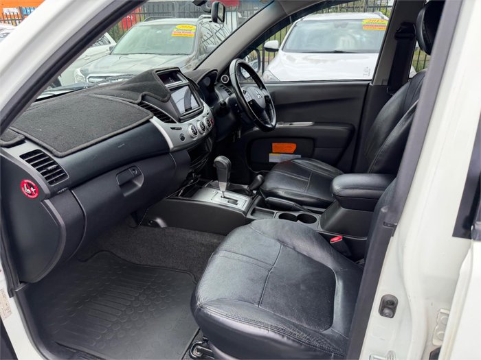 2014 MITSUBISHI TRITON GLX-R (4x4) MN MY15 WHITE