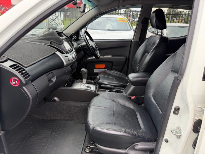 2014 MITSUBISHI TRITON GLX-R (4x4) MN MY15 WHITE