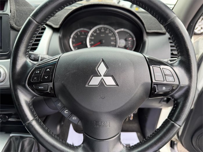 2014 MITSUBISHI TRITON GLX-R (4x4) MN MY15 WHITE