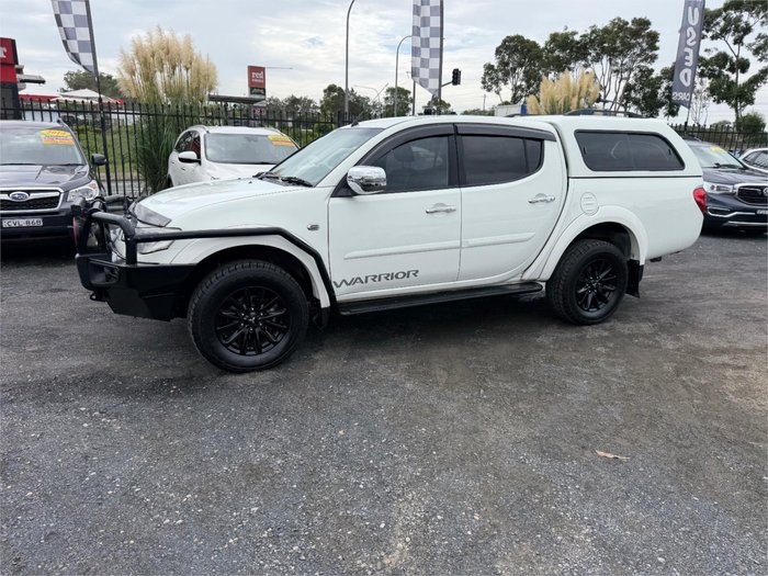 2014 MITSUBISHI TRITON GLX-R (4x4) MN MY15 WHITE