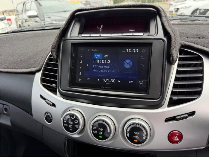 2014 MITSUBISHI TRITON GLX-R (4x4) MN MY15 WHITE