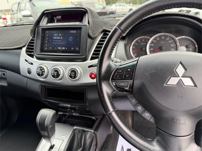 2014 MITSUBISHI TRITON GLX-R (4x4) MN MY15 WHITE