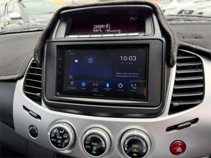 2014 MITSUBISHI TRITON GLX-R (4x4) MN MY15 WHITE