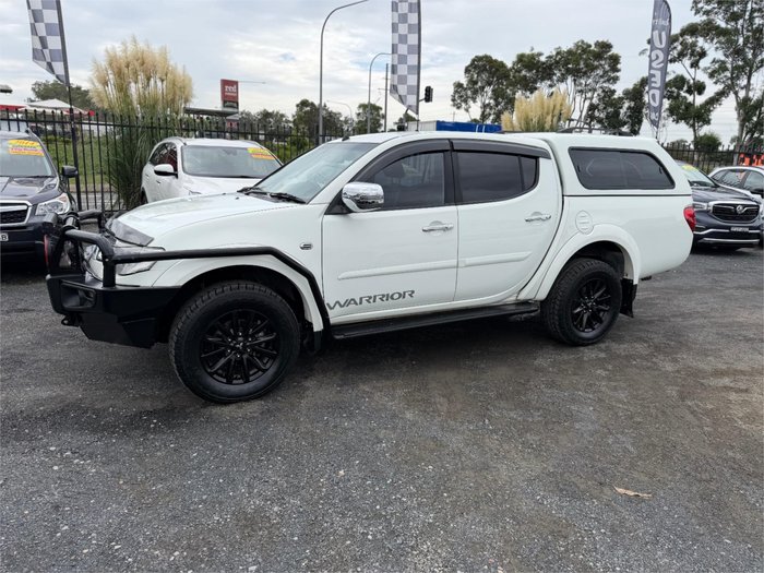 2014 MITSUBISHI TRITON GLX-R (4x4) MN MY15 WHITE