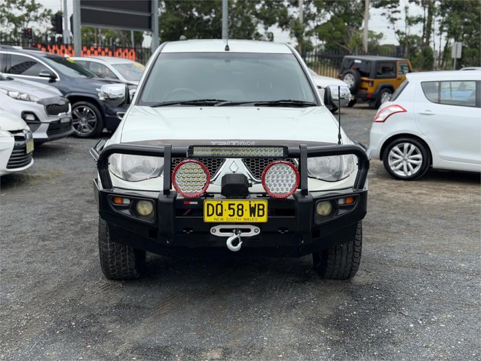 2014 MITSUBISHI TRITON GLX-R (4x4) MN MY15 WHITE