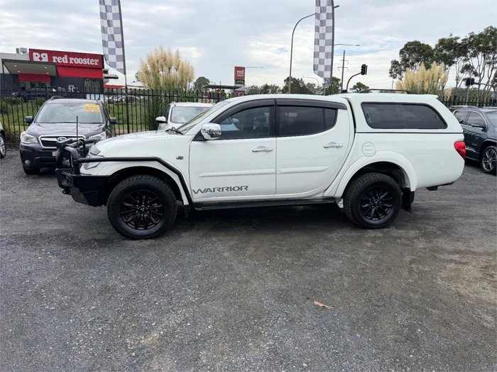 2014 MITSUBISHI TRITON GLX-R (4x4) MN MY15 WHITE