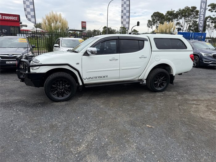 2014 MITSUBISHI TRITON GLX-R (4x4) MN MY15 WHITE
