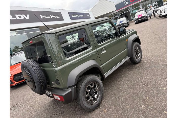 2025 Suzuki Jimny GLX GJ 4X4 Dual Range Jungle Green (ZZC)