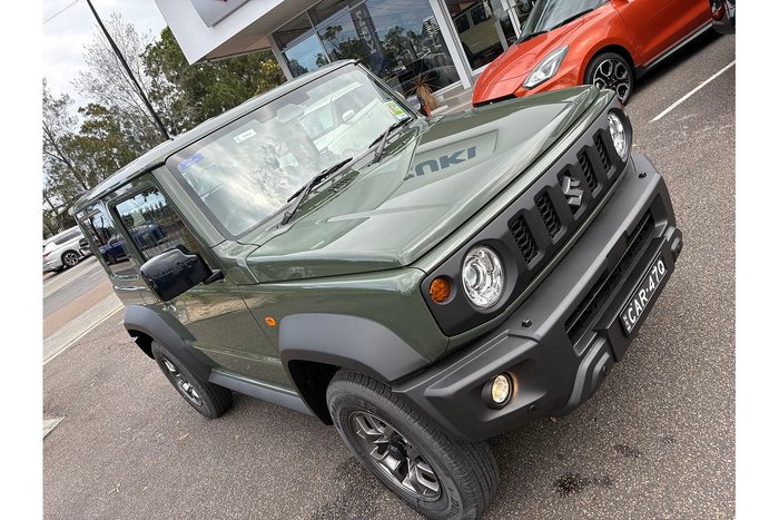 2025 Suzuki Jimny GLX GJ 4X4 Dual Range Jungle Green (ZZC)