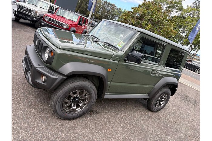 2025 Suzuki Jimny GLX GJ 4X4 Dual Range Jungle Green (ZZC)