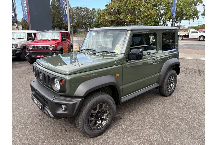 2025 Suzuki Jimny GLX GJ 4X4 Dual Range Jungle Green (ZZC)