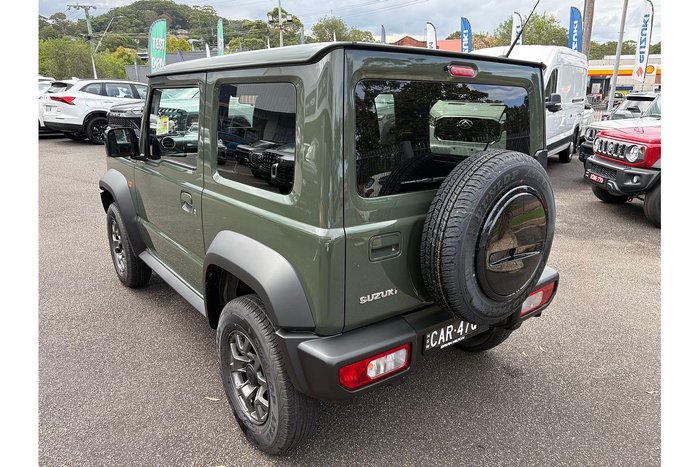 2025 Suzuki Jimny GLX GJ 4X4 Dual Range Jungle Green (ZZC)