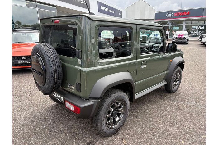 2025 Suzuki Jimny GLX GJ 4X4 Dual Range Jungle Green (ZZC)