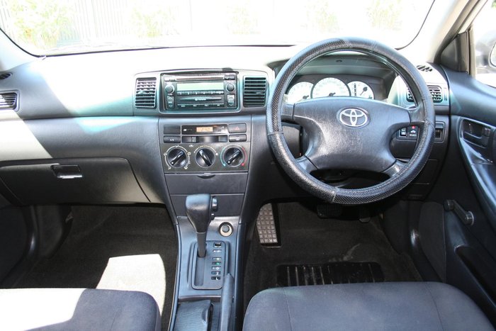 2002 Toyota Corolla Ascent ZZE122R MY03 Sterling Silver