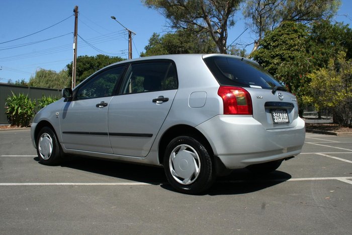 2002 Toyota Corolla Ascent ZZE122R MY03 Sterling Silver