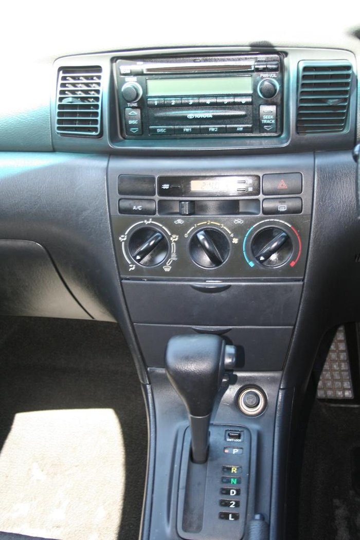 2002 Toyota Corolla Ascent ZZE122R MY03 Sterling Silver