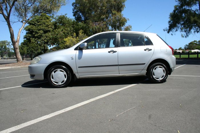 2002 Toyota Corolla Ascent ZZE122R MY03 Sterling Silver