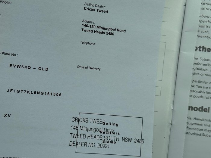 2022 Subaru XV 2.0i Premium