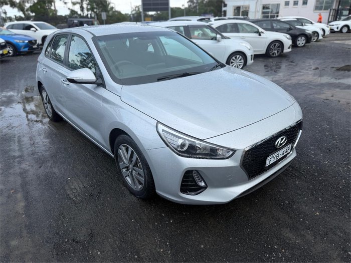2018 HYUNDAI i30 ACTIVE PD SILVER OR CHROME