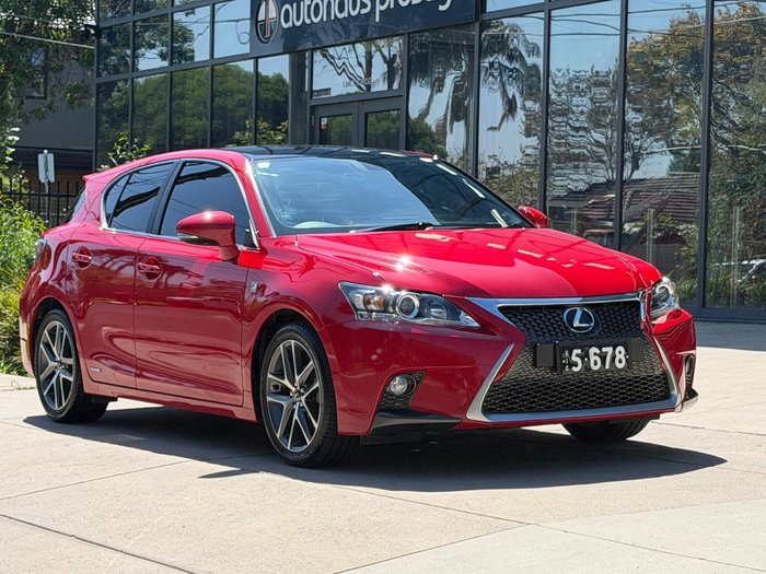 2015 Lexus CT 200h F Sport ZWA10R Caliente