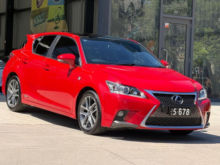2015 Lexus CT 200h F Sport ZWA10R Caliente