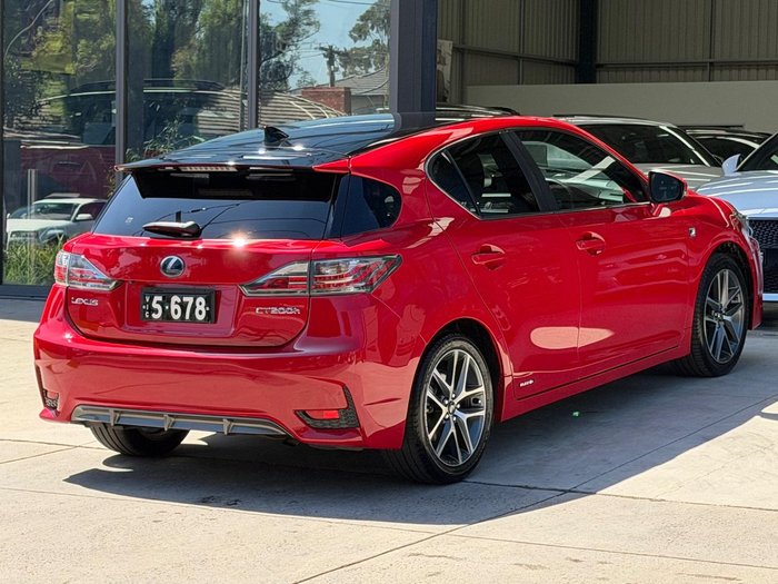 2015 Lexus CT 200h F Sport ZWA10R Caliente