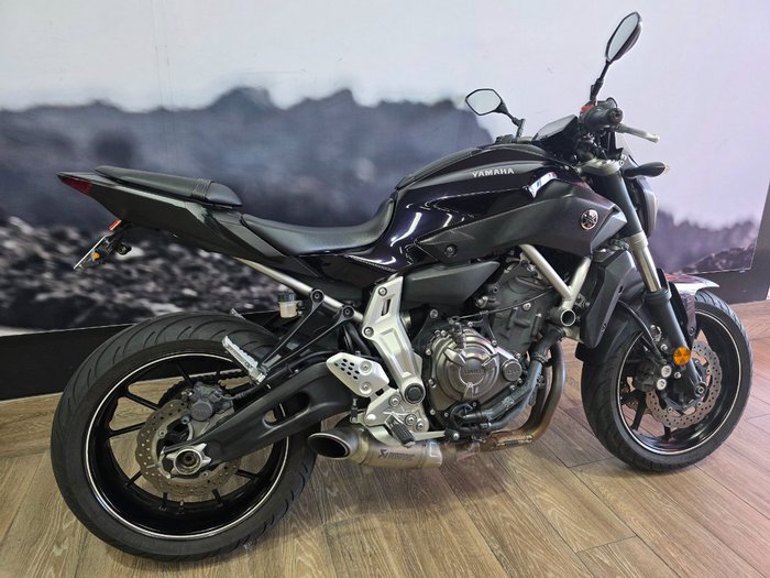 2014 Yamaha MT-07 BLUE