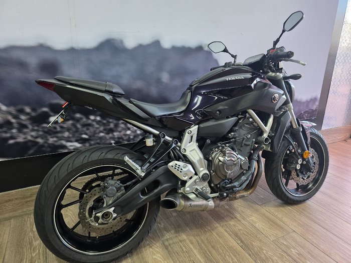 2014 Yamaha MT-07 BLUE