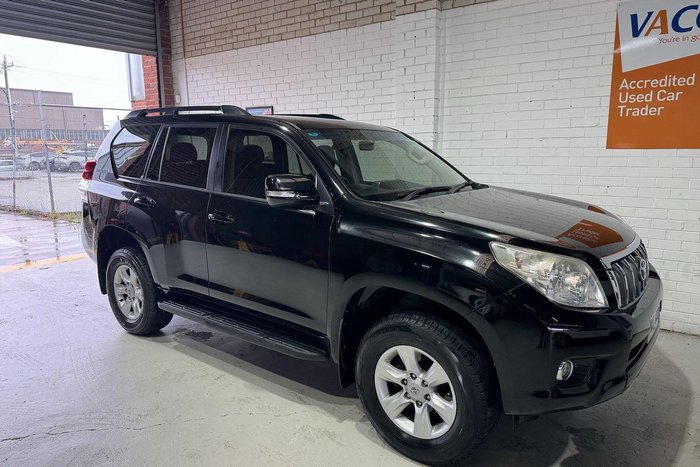 2011 Toyota Landcruiser Prado GXL KDJ150R 4X4 Constant Ebony