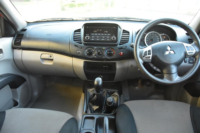 2015 Mitsubishi Triton GLX MN MY15 4X4 Dual Range Red