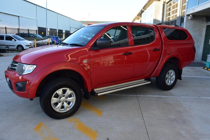 2015 Mitsubishi Triton GLX MN MY15 4X4 Dual Range Red