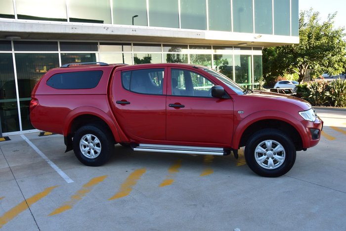 2015 Mitsubishi Triton GLX MN MY15 4X4 Dual Range Red