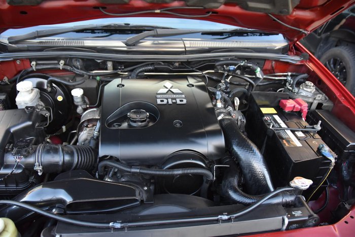 2015 Mitsubishi Triton GLX MN MY15 4X4 Dual Range Red