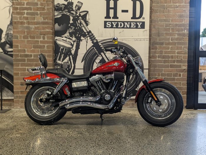 2012 Harley-Davidson Dyna Fat Bob 103 (FXDF) Dyna Orange