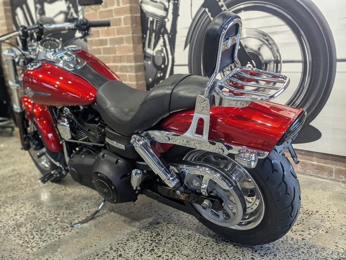 2012 Harley-Davidson Dyna Fat Bob 103 (FXDF) Dyna Orange