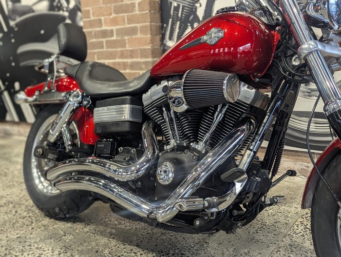 2012 Harley-Davidson Dyna Fat Bob 103 (FXDF) Dyna Orange