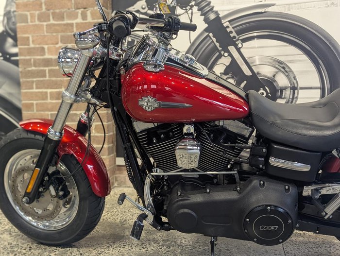 2012 Harley-Davidson Dyna Fat Bob 103 (FXDF) Dyna Orange